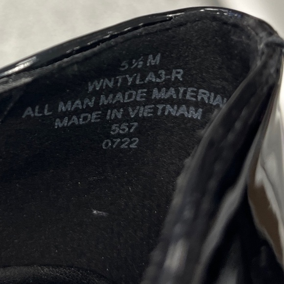 Nine West Tyla 3 Patent Pumps in Black, Women’s Size 5.5 - Picture 6 of 8